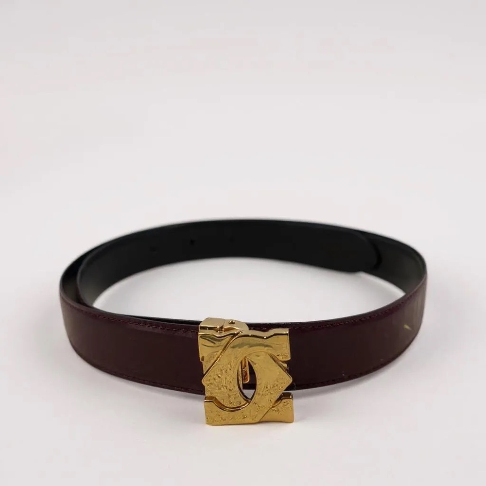 Cartier Burgundy Leather Strap